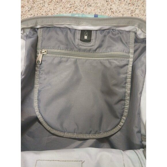 L.L.Bean Deluxe Book Pack Big  Geometric Blue Teal‎ !! - Picture 8 of 11